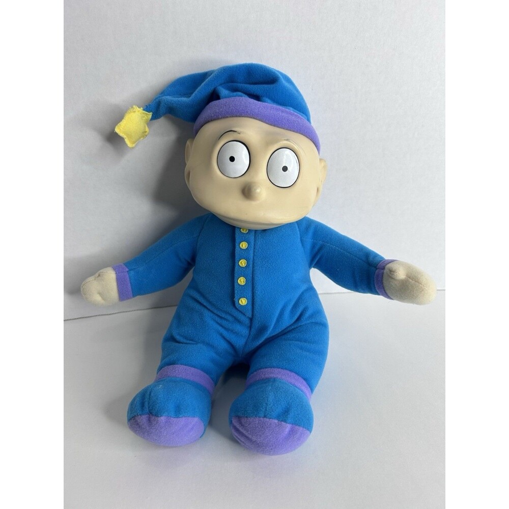 Vtg 1997 Rugrats Tommy Pickles Slumber Party Plush Doll Pajamas Nickelodeon Toy